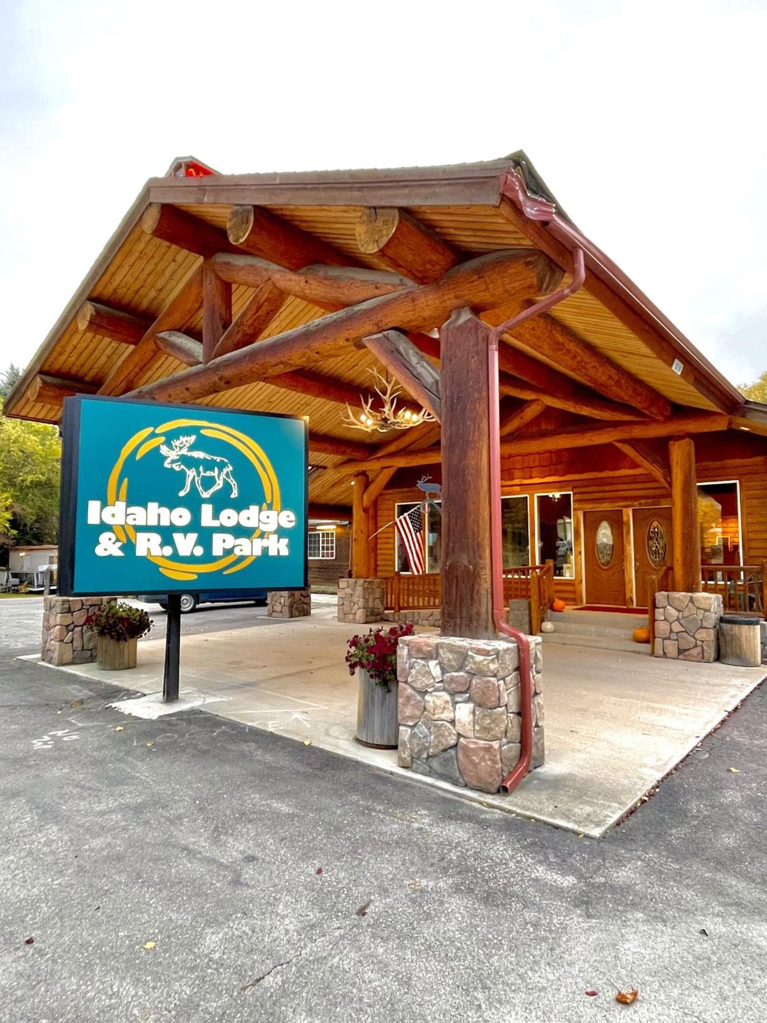 The Idaho Lodge & Rv Park Bonners Ferry Buitenkant foto